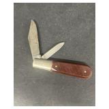 Barlow double bladed pocket knife