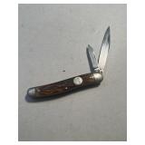 Double bladed pocket knife