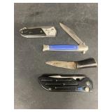 Switchblade and other knives
