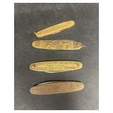 Advertising knives