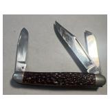 KUTMASTER triple bladed pocket knife