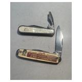 John Lennon and Elvis Presley pocket knives
