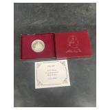 1982 silver George Washington half dollar proof