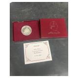 1982 silver half dollar George Washington proof