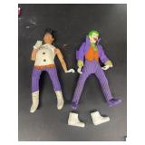the penguin and Joker Joker action figure m