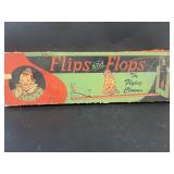 Flips and flops of flying clowns vintage with