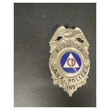 Wayne County auxiliary police badge, Indiana