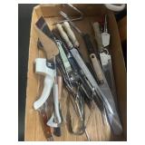 Kitchen knives and utensils