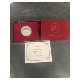 1982 silver George Washington half dollar proof