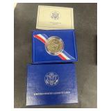 1986 United States liberty half dollar proof coin