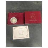Silver half dollar George Washington 1982 proof