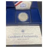 1987 silver dollar United States constitution coin