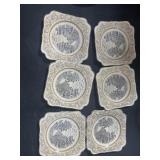 Florentine  England plates
