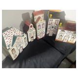 Cottage and tea house canister set
