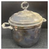 Silver plated ice bucket
