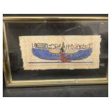 Egyptian painting on rice paper