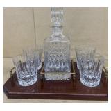 Waterford Crystal Liquor Set