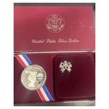 1983 US Olympic silver dollar