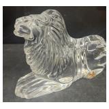 Waterford crystal lion