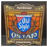 Old style on tap plastic