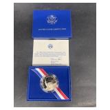 1986 silver half dollar liberty coin