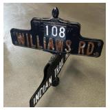 Vintage William Rd., Indian Trail double sided