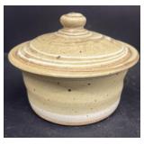 Shafer pottery lidded dish