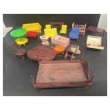 Vintage child's toy furniture