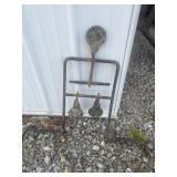 Cast-iron target