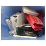 Fishing tackle organizing boxes
