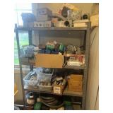 Electrical wiring, hardware shelf, and content