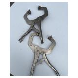 Pittsburgh vice grip clamps