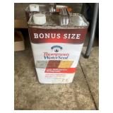 1 1/2 gallons of Thompson water sealer