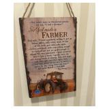 So God made a farmer sign
