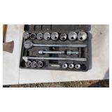 3/4" Drive Socket Set, Pittsburgh, not complete