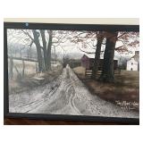 The roadhouse frame print