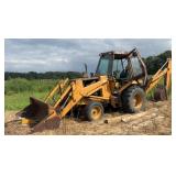 Case 580 Super E Backhoe, won