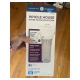Whole house water filtration system