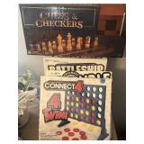 Chess & Checkers, connect 4 & trouble games