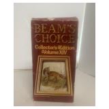 Jim Beam Fox collectors, edition decanter