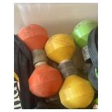 Boat stowaway box with accessories