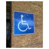 Handicap sign
