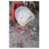 Bauer Cement Mixer, 4 Cubic Foot, Electric Motor