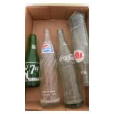 Glass pop bottles