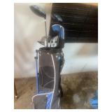 Dunlap and other golf clubs and bag
