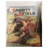 Sports afield vintage magazines