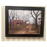 The old dirt road print