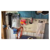 Contents of pegboard