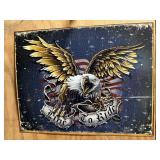 Live to ride sign