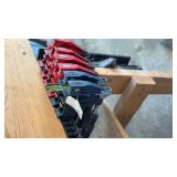 Quick release bar clamps
